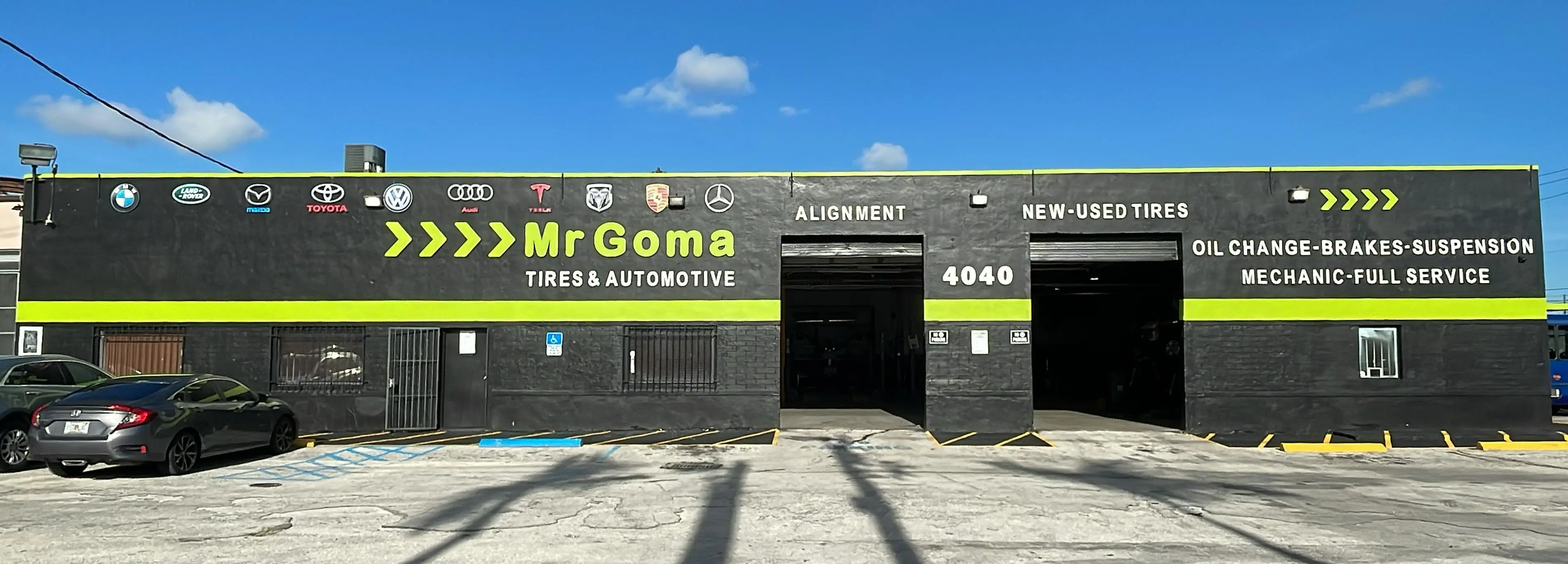 MrGoma Tires OUTLET location