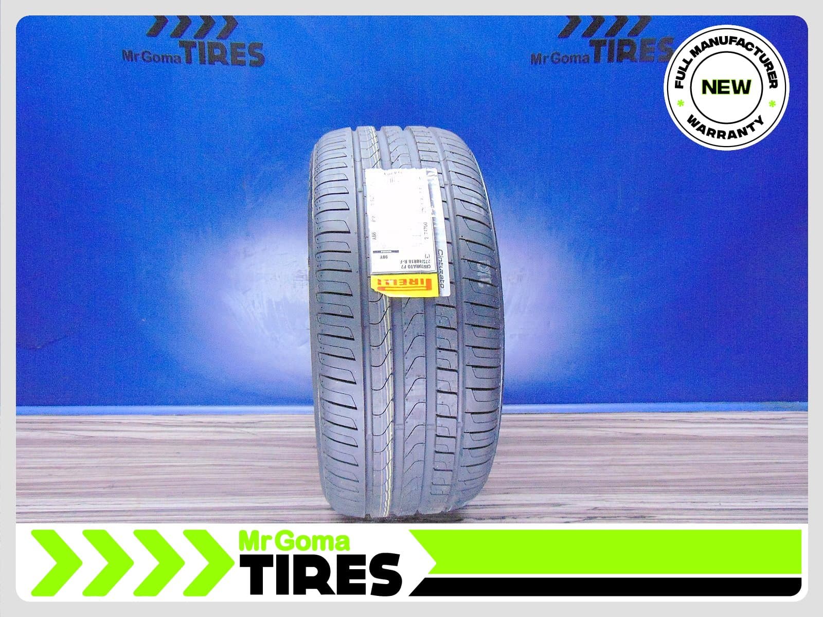 PIRELLI CINTURATO P7 ECOIMPACT RSC RFT 275/40/18