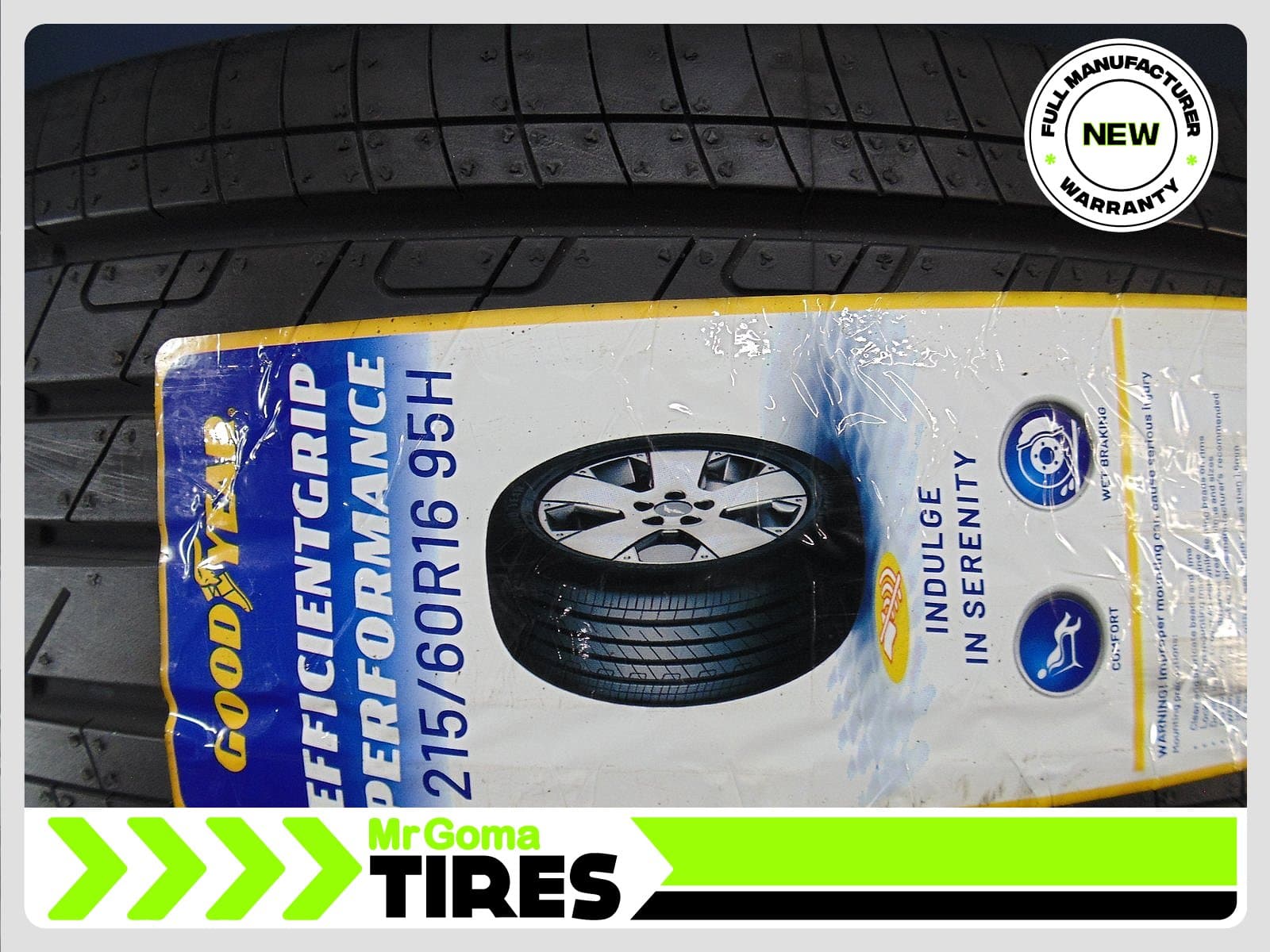 GOODYEAR EFFICIENT GRIP PERFORMANCE 215/60/16