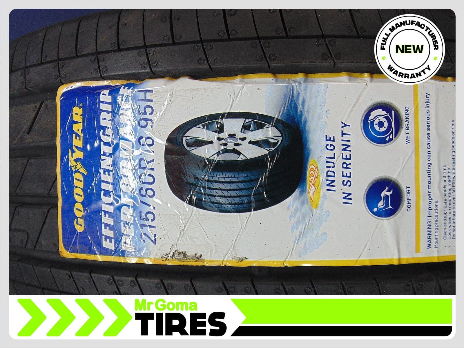 GOODYEAR EFFICIENT GRIP PERFORMANCE 215/60/16