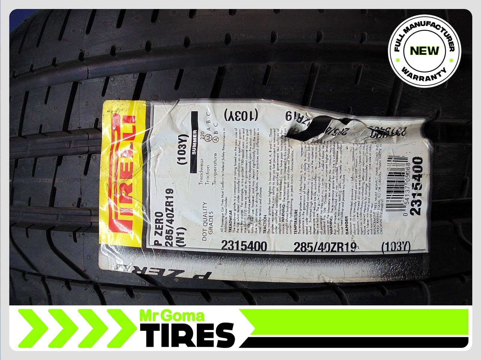 Tire 246989