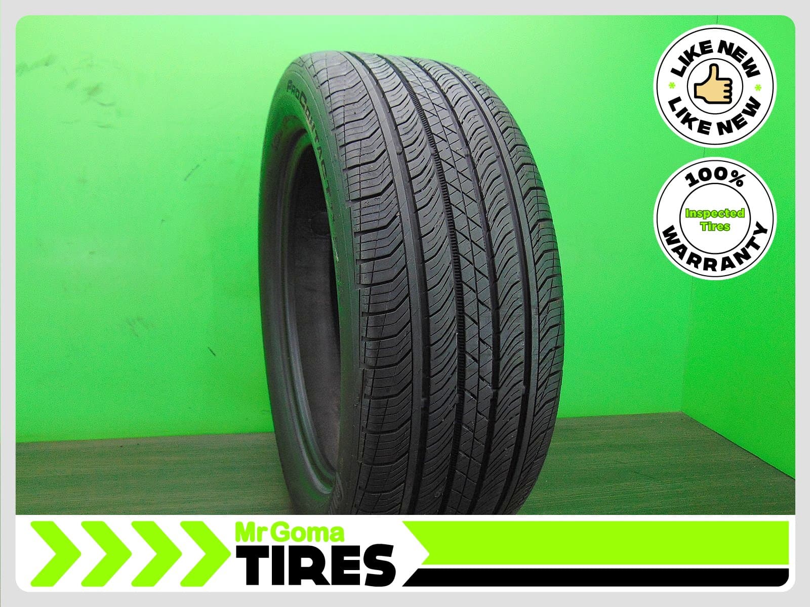 CONTINENTAL PROCONTACT TX SSR RFT MOE 235/50/18